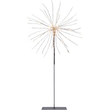 Decoration Fireworks on foot, 120 LED, warm light, 26x50cm, for indoor use, IP20