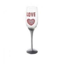 Shampoo glass Love with heart 24cm