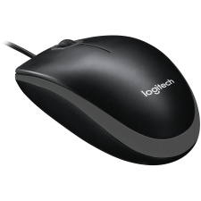 Mouse Logitech B100, wired, USB, black EOL