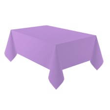 Tablecloth plastic 137 x 274cm purple