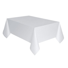 Tablecloth plastic 137 x 274cm beige