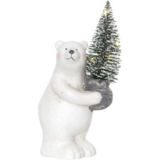 Decoration Polare 16cm, 4 LEDs, battery powered, IP20