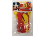 Balloons Mickey-Minnie 6pcs / 27.5 cm / 11 &#39;&#39;