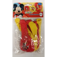 Balloons Mickey-Minnie 6pcs/27.5 cm/11&#39;&#39;