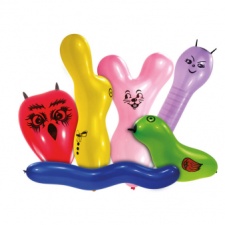 Balloons with different animal shapes 6pcs