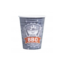 BBQ Drinking Cup 250ml 8pcs / pack / 10