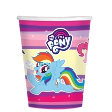 My Little Pony Rainbow Drinking cups 250ml 8pcs / pack