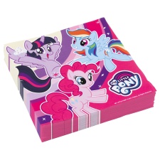 My Little Pony Rainbow Napkins 33x33cm 20pcs / pack