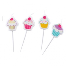 EOL Cupcake Candles 4pcs/pk