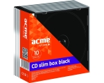 ACME CD case black slim 10-pack