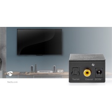 Конвертер Toslink F + SPDIF F - 2 x RCA F