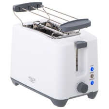 Adler toaster 750W, white