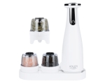 Salt and pepper mill set with USB charging, AD 4449w