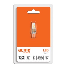 EOL ACME LED G4 1.8W3000K20h150lm