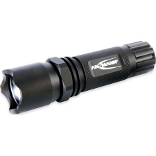 EOL Ansmann professional flashlight &quot;AGENT1&quot; 120lum/8700Lux +2xAA alkaline