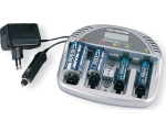 Ansmann charger with screen &quot;Powerline 5 LCD&quot;, AAA, AA, C, D, 9v EOL