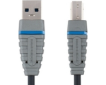 Bandridge BCL5102 USB 3.0 A connector - USB B connector 2.0m