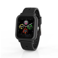 EOL Smartwatch Nedis, 1.4&quot;, IP68, Android/IOS, black EOL