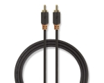 Audio cable RCA M - RCA M, 2m