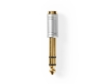 Adapter 6.35mm nozzle - 3.5mm gold plated socket