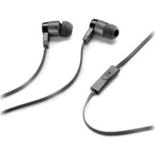 Cellular headphones with microphone for smartphone, black EOL