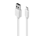 Cable microUSB, 2m, white