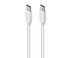 Cable USB-C -USB-C, 1m, white