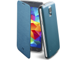 Cellular Samsung Galaxy S5 Case, Flip Book, Blue EOL