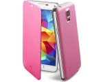 Сотовый чехол для Samsung Galaxy S5, Flip Book, Pink EOL