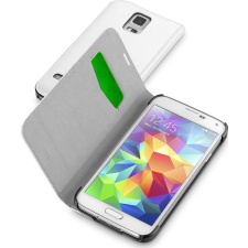 Cellular Samsung Galaxy S5 Case, Book Essential, White EOL