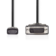 Video cable HDMI M - DVI-D (24 + 1) M, 3m, black