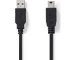 Cable USB connector - mini USB connector, 2m