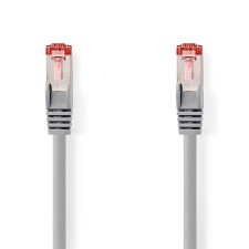 Сетевой кабель UTP Cat6 RJ45-RJ45, серый, 1м