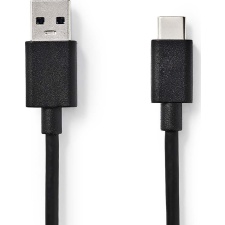 Cable Type-C M - USB 3.0 M, 1m, film, black