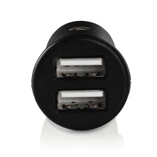 Car charger 2XUSB, 2.4A, in a plastic bag