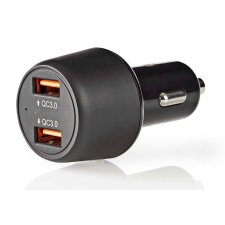 Car charger 2XUSB, 2x3A, Quick charge 3.0