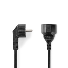 Extension cable Nedis 1 socket, 5m, black