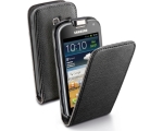 Cellular Samsung Ace 2 I8160 case, Flap (with magnet), black EOL