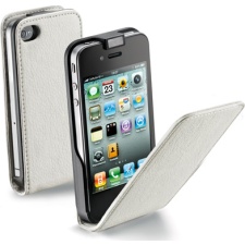 Cellular iPhone 4/4S case, Flap (with magnet), white EOL