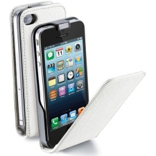 Cellular iPhone 5/SE2016 case, Flap (with magnet), white EOL