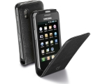 Cellular Samsung Ace S5830 ümbris, Flap (magnetiga), must EOL
