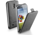 Сотовый чехол Samsung Galaxy S4 mini, откидной (с магнитом), черный
