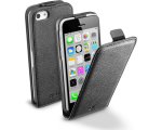 Cellular iPhone 5C case, Flap (with magnet), black