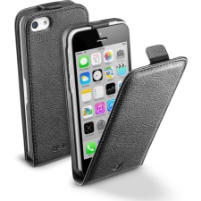 Cellular iPhone 5C case, Flap (with magnet), black