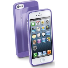 Cellular iPhone 5/SE2016 case, rubber, slim, purple EOL