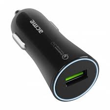 Car charger 1XUSB, 3A, Qualcomm 3.0 EOL