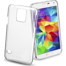 Cellular Samsung Galaxy S5 case + film, Transparent EOL