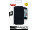 Cellular iPhone 4 / 4S silicone case, black + screen. EOL