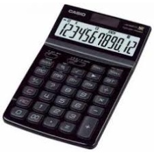 Casio JW-200TV desk calculator, 12 no, solar/battery, TAX EOL