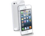 Сотовый чехол для iPhone 5, резина, тонкий, белый EOL
